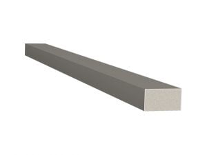 Ripa de poliestireno cinza titanium com 30mm de largura Santa Luzia 